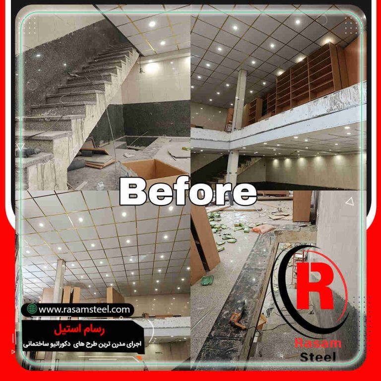 ساخت نرده استیل ساختمان