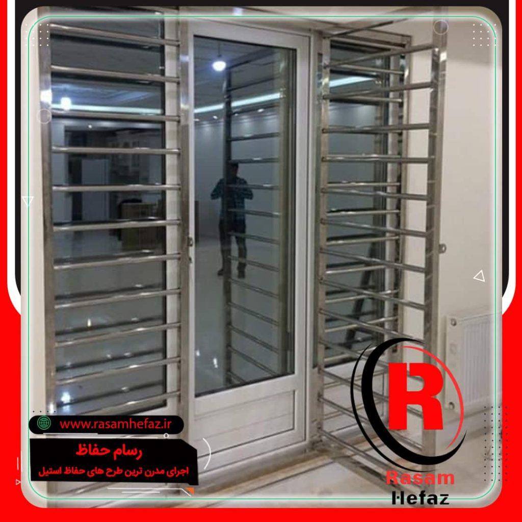 نصب حفاظ استیل درب آپارتمان
