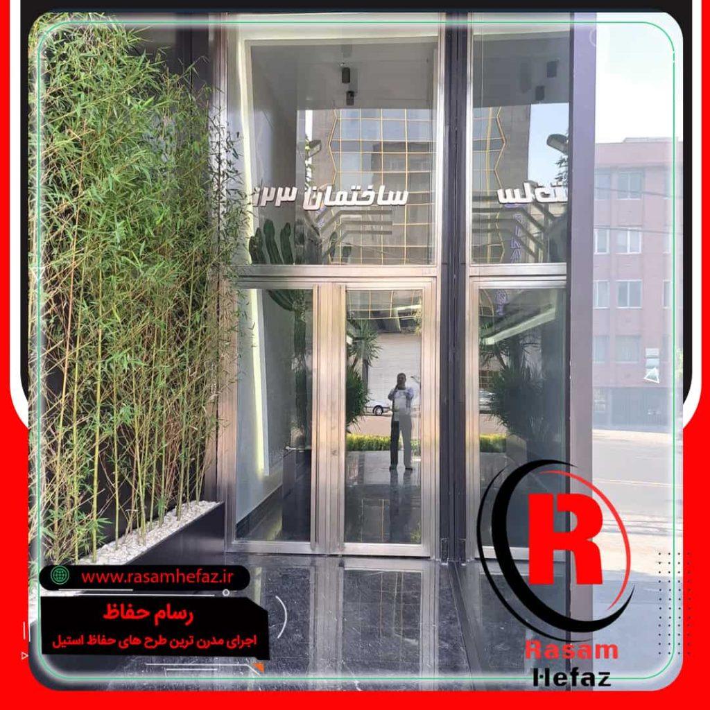 اجرای درب استیل مغازه