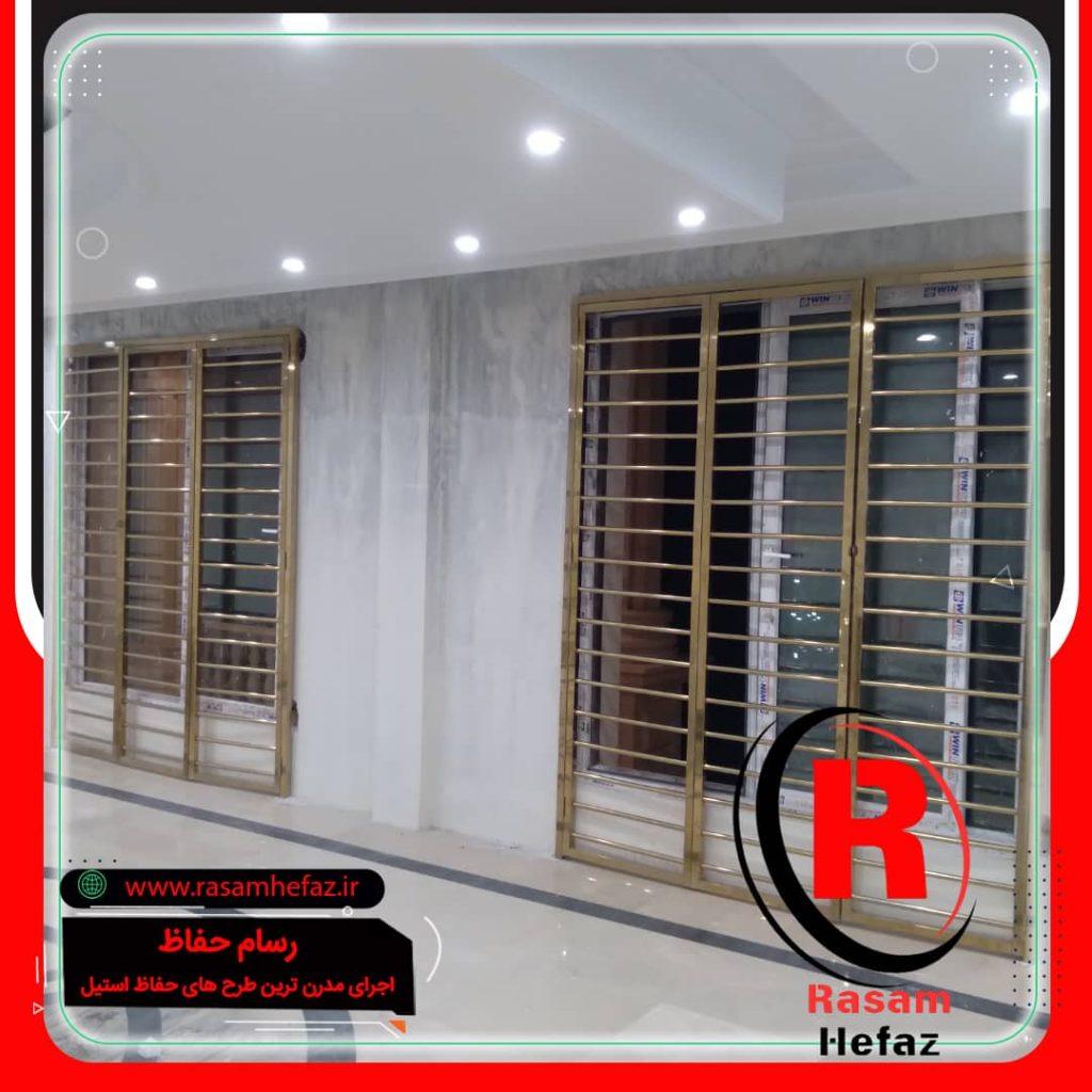 نصب نرده حفاظ استیل پنجره