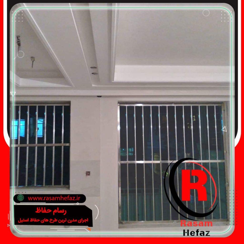 اجرای حفاظ استیل بانکی