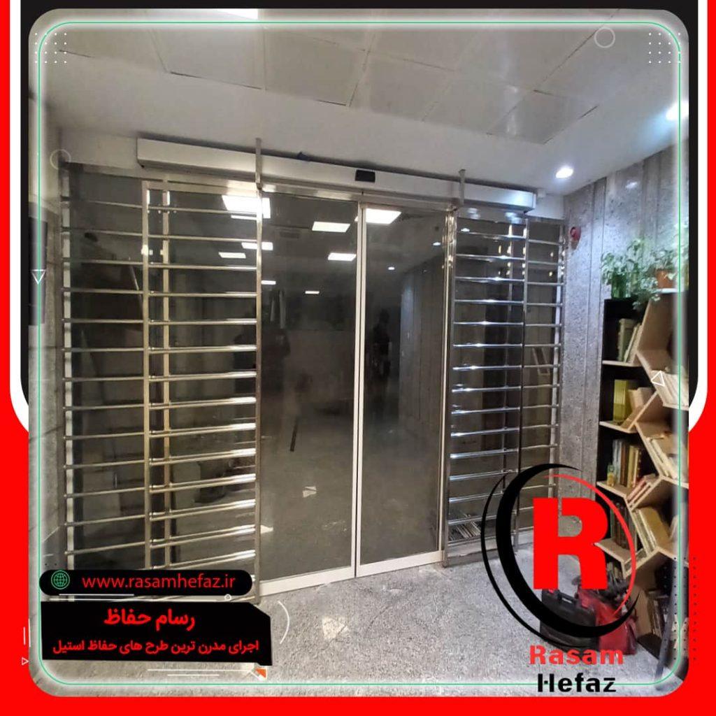 قیمت نرده استیل درب آپارتمان