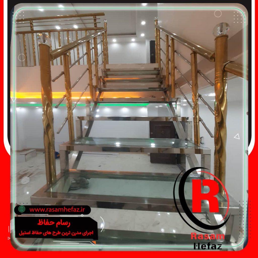 قیمت پله استیل مغازه