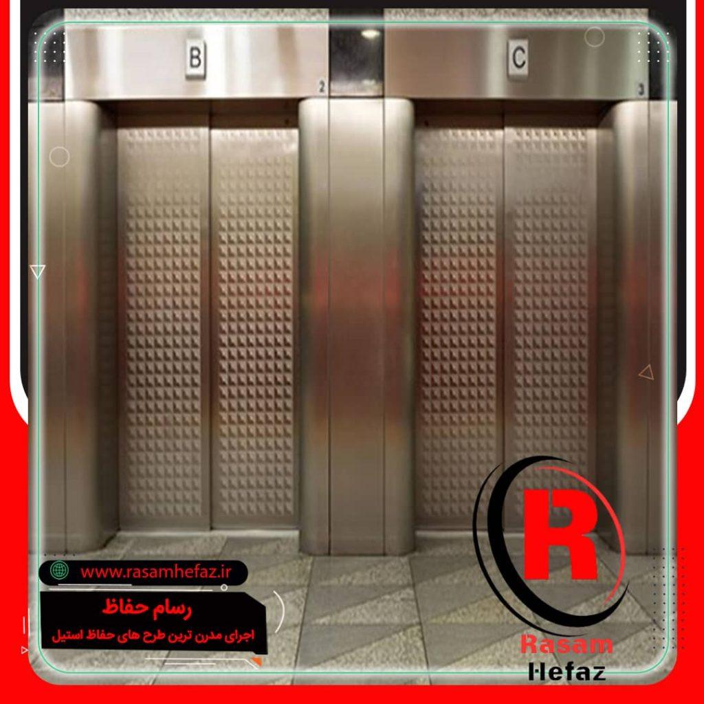 نصب روکش استیل درب