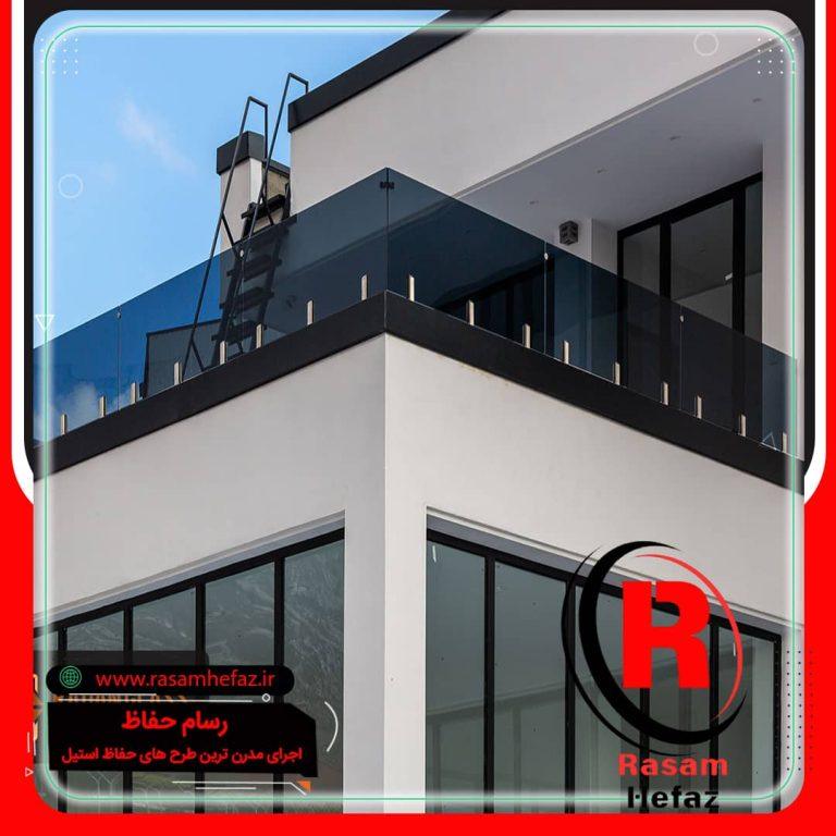 اجرای شیشه بالکن