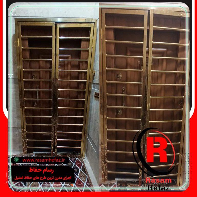 حفاظ استیل درب آپارتمان