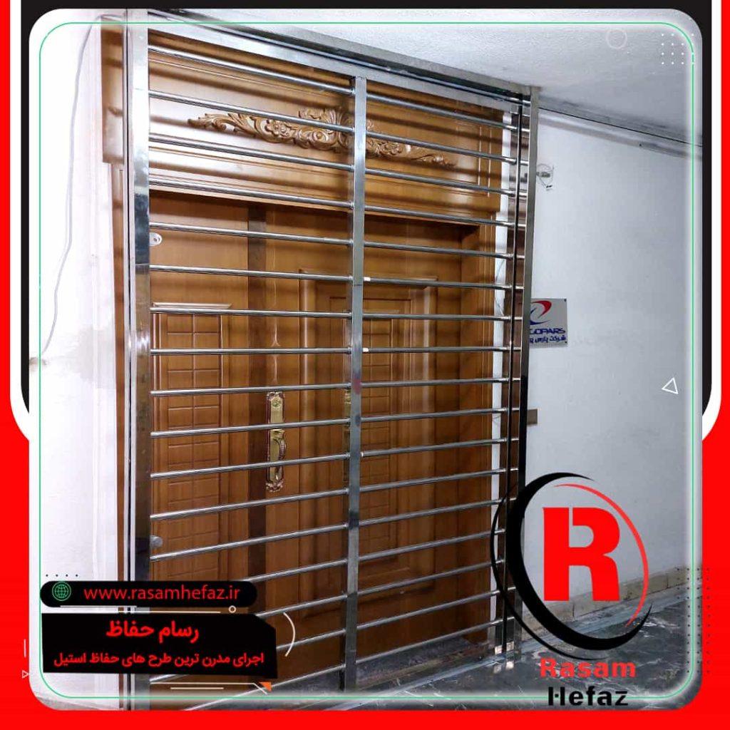 خرید حفاظ استیل درب آپارتمان