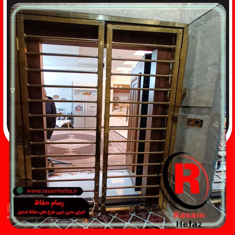 قیمت حفاظ استیل درب آپارتمان