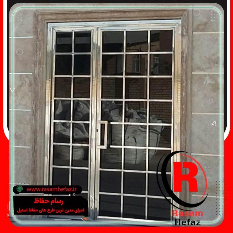 نصب درب استیل ورودی ساختمان