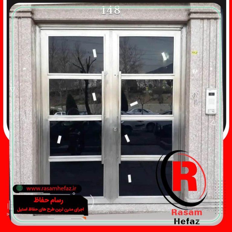 قیمت درب استیل مغازه – قیمت درب استیل ورودی – درب ضد سرقت استیل