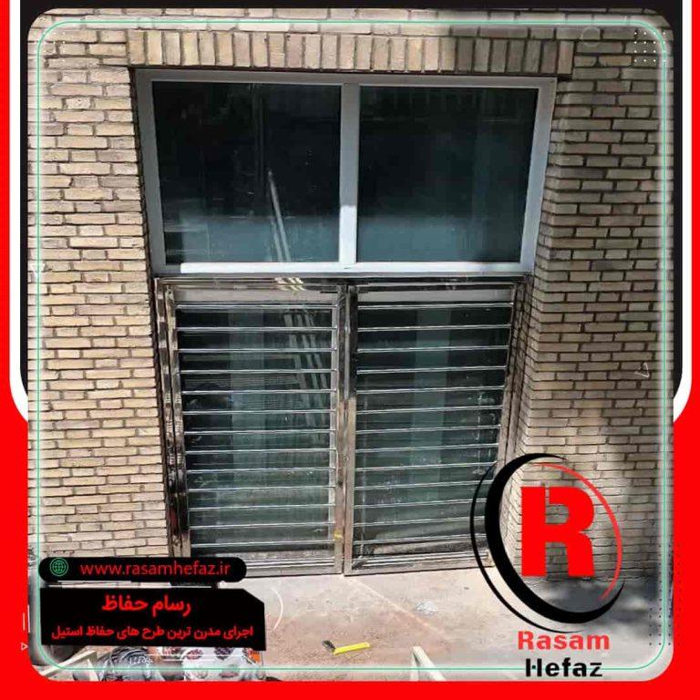 قیمت ساخت حفاظ استیل بانکی مغازه
